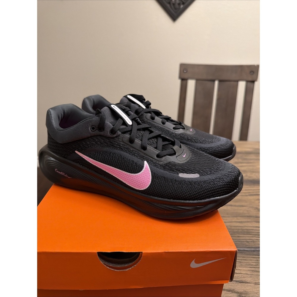 Nike Stellar Ride W Black/Pink Mesh Sneakers HQ3266 005 Kids Size 7Y